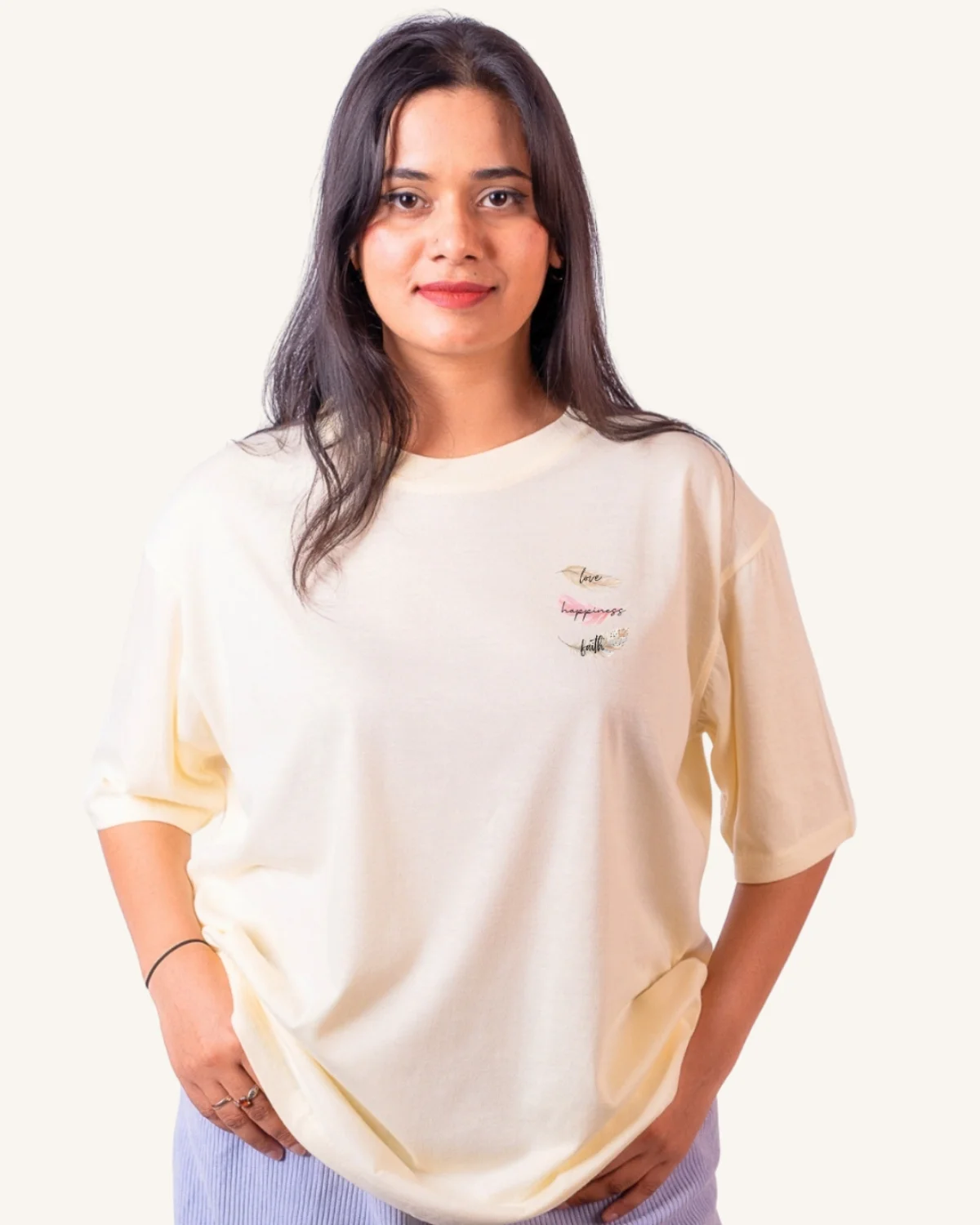 Feathers Oversize Tshirt